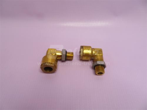 Штуцер воздушный 2-х контурного клапана угловой SHAANXI