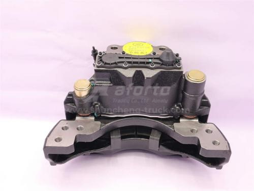 Суппорт тормозной SHAANXI F3000 правая (оригинал)