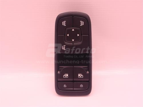 Переключатель стеклоподъёмника SHAANXI X6000 левой (оригинал)