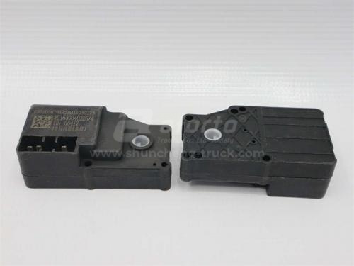 Электропривод заслонки отопителя кабины HOWO №3 (оригинал)