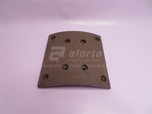 Накладка колодки тормозной NORD BENZ задней 190*183 8 отв QINYAN