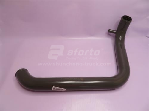 Трубка системы охлаждения HOWO 70T металлический L -образный 0212 (оригинал)