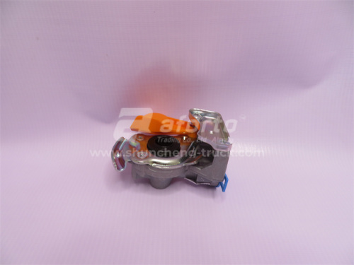 Соединительная головка на прицеп желтая с клапаном M22х1.5 4522002120 SORL