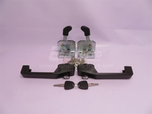 Замок двери кабины XCMG ZL50G/ZL30G/XS162J L + R в сборе