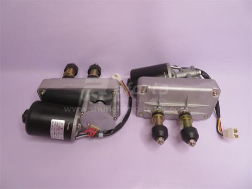 Электродвигатель стеклоочистителя в сборе XCMG ZL50G +механизм (оригинал)