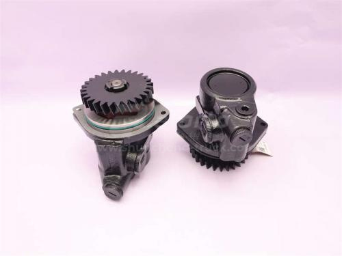 Насос ГУР SHAANXI M3000 (28 зубьев) (оригинал)