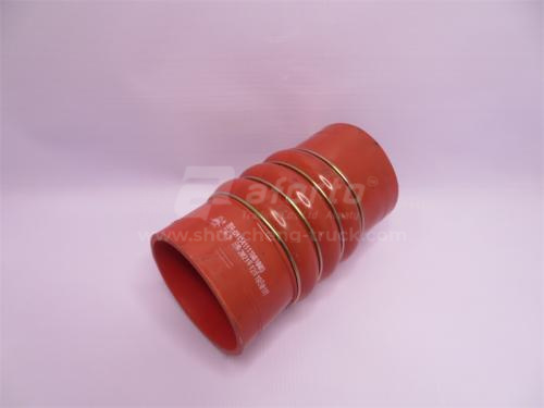 Патрубок интеркулера 100*220 (4 стяжки)HOWO/SHAANXI QINYAN