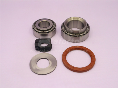 Ремкомплект ступица передняя SHAANXI F2000/X5000 внутренний+наружный AFORTO