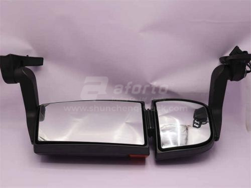 Зеркало HOWO A7 боковое левое в сборе (оригинал)