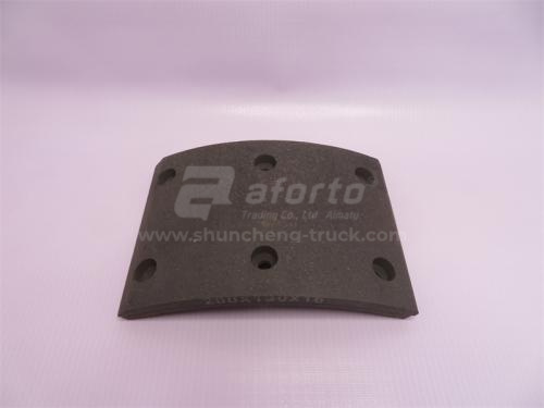 Накладка Колодка тормозная передней 6 отв