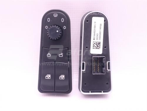 Переключатель стеклоподъёмника HOWO A7 левый (оригинал)