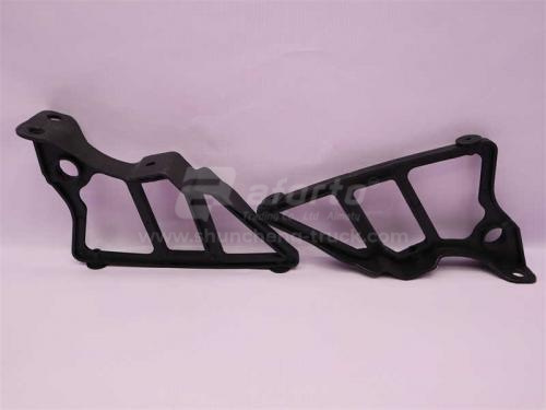 Кронштейн козырька солнцезащитного SHAANXI F3000 левый (оригинал)