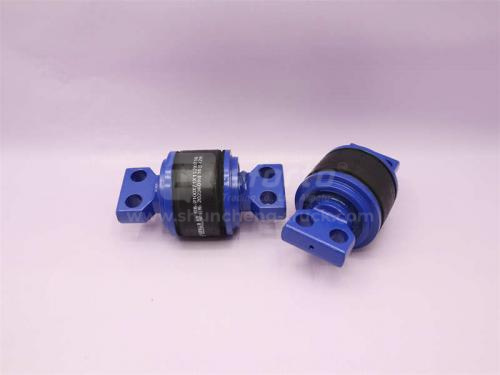 Сайлентблок тяги реактивной SHAANXI F3000 V-образной 100*71*152*19 QINYAN