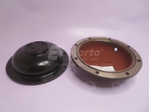 Крышка корпуса балансира SHAANXI F3000/X3000/M3000/H3000S/X5000 (с прорезью) (оригинал)