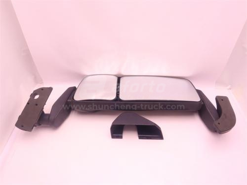 Зеркало SHAANXI X5000 боковое левое в сборе (оригинал)