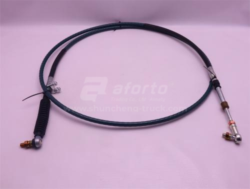 Трос переключения передач КПП HOWO TX/T5G/SITRAK 3.2m черный