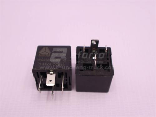 Реле 4 контактное нормально разомкнутое HOWO JD2912 (оригинал)