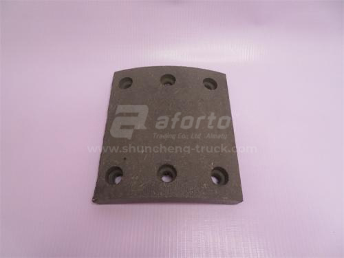 Накладка колодки тормозной STEYR передней верхняя 160*150 6 JIAXING