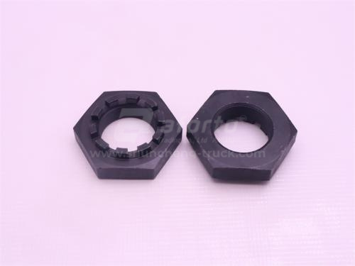 Гайка 43*1.5 ступицы SINOTRUK TX/HOWO 2020 передней (оригинал)