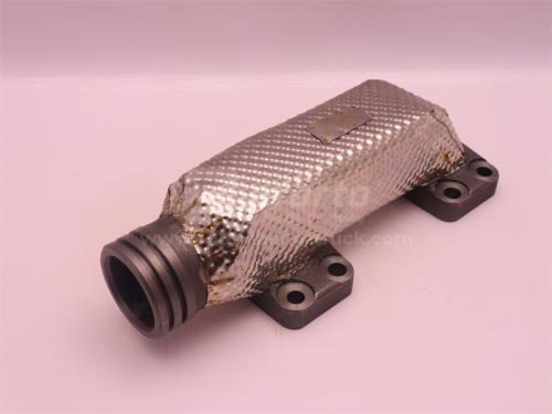 Коллектор выпускной WEICHAI WP13.550E501 передний (оригинал)