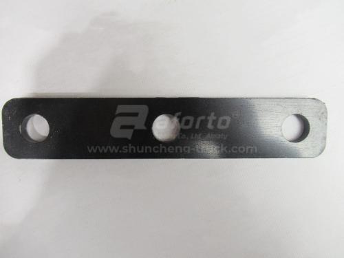 Пластина кронштейн бампера SHAANXI X5000 (оригинал)