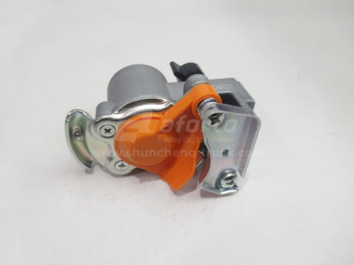 Соединительная головка на прицеп с фильтром желтая без клапана M16x1.5 УНИВЕРСАЛЬНОЕ KU1412