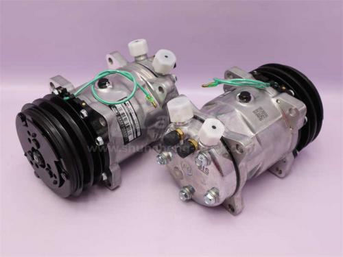 Компрессор кондиционера HOWO под (2 роточка) (оригинал)