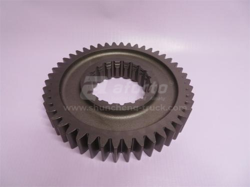 Шестерня КПП HW19712 вторичного вала 3 передачи Z=46 новая модель (оригинал)