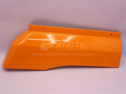 Крыло SHAANXI X3000 самосвал переднее (задняя часть) желтый правое