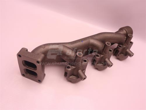 Коллектор выпускной миксер WEICHAI WP10/LINGONG 70T задний (оригинал)