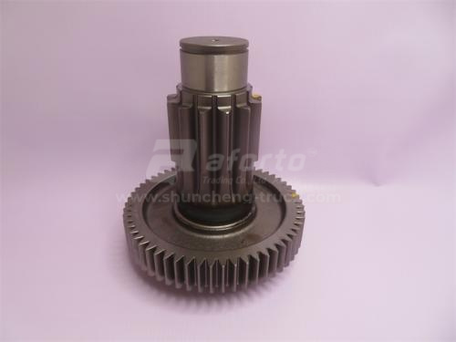 Вал КПП FAST 12JSD160T делителя передач промежуточный