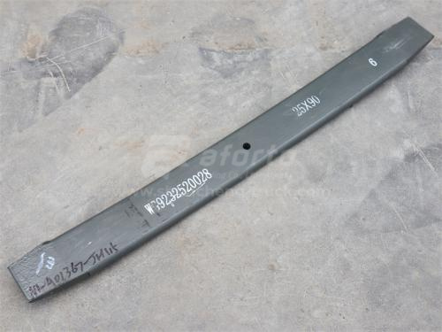 Лист рессоры SHAANXI задней № 6 - 25мм длина 940мм