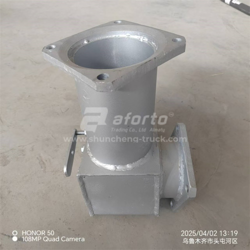 Тройник труба выхлопная первая SHAANXI 6*4