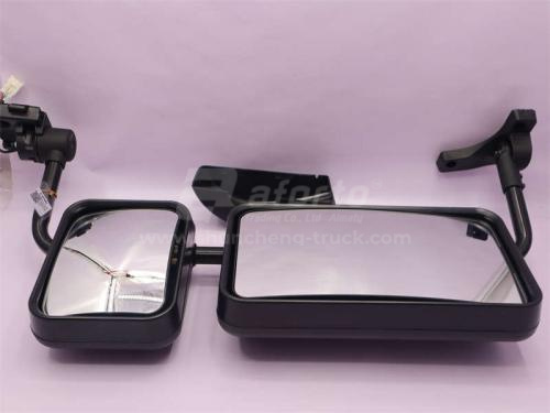 Зеркало SHAANXI L3000 боковое правое в сборе с подогревом (оригинал)