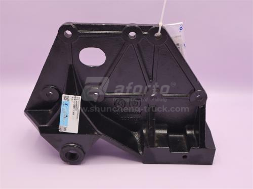 Кронштейн рессоры SHAANXI F3000/M3000/X3000/X5000 передней задний левый (оригинал)