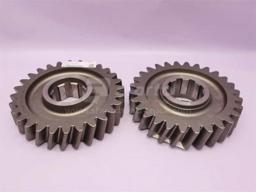 Шестерня ведомая HOWO 2008 HC16 среднего моста Z = 28 (оригинал)