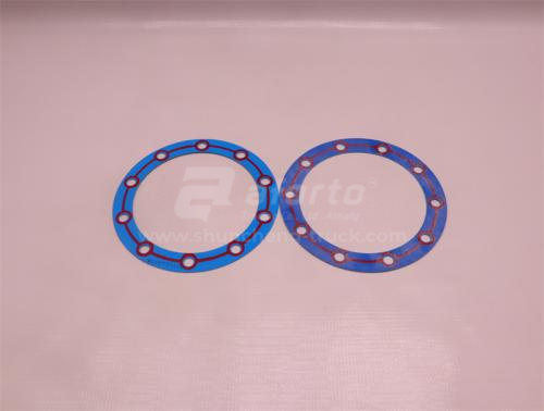 Прокладка крышки ступицы передней HOWO 2010/TX (оригинал)