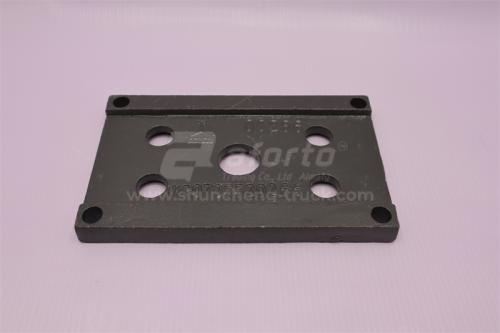 Пластина подушки рессоры HOWO 2008 верхняя