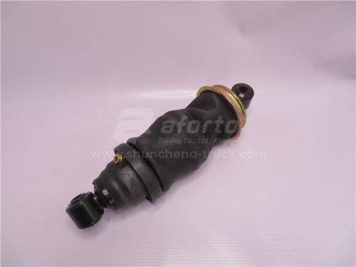 Амортизатор кабины SHAANXI M3000 задний пневматический HEZEYUJIE