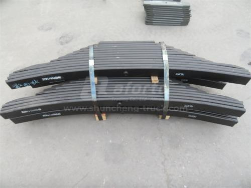 Рессора SHAANXI F2000/M3000/X3000 задняя толщина 25mm 12 листов