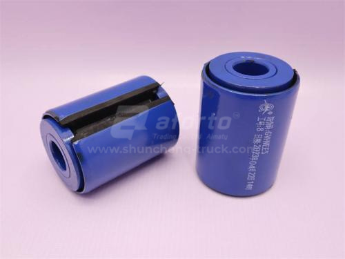 Сайлентблок кронштейна передней рессоры заднего SHAANXI F3000 QINYAN