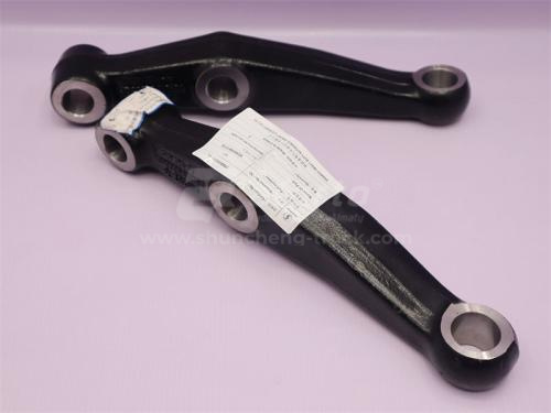 Сошка поперечной рулевой тяги SHAANXI X3000 правая (оригинал)