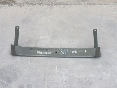 Лист рессоры HOWO TX новая модель передней № 9 - 18мм длина 700мм