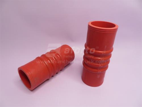 Патрубок радиатора SHAANXI нижний 60*180 QINYAN