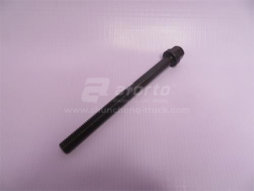 Болт головки блока 14*166*2.0 SHANGCHAI D9 длинный
