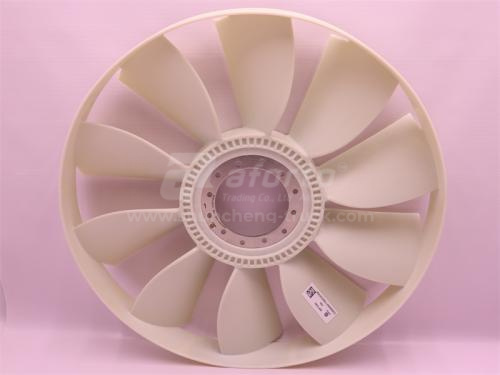 Крыльчатка вентилятора радиатора HOWO 10 лопастей D = 620 (оригинал)