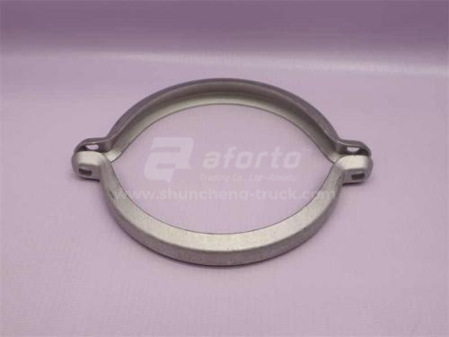 Хомут трубы глушителя SHAANXI F3000 D = 140 (2шт) (оригинал)