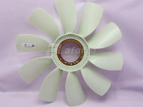 Крыльчатка вентилятора радиатора WP10 4 клапана 10 лопастей D = 670 (оригинал)