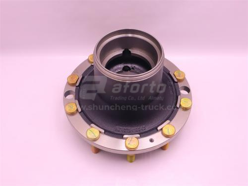 Ступица передняя в сборе HOWO TX VGD95 передний мост (оригинал)