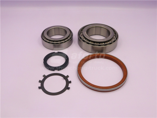 Ремкомплект ступица передняя HOWO 70T внутренний+наружный AFORTO